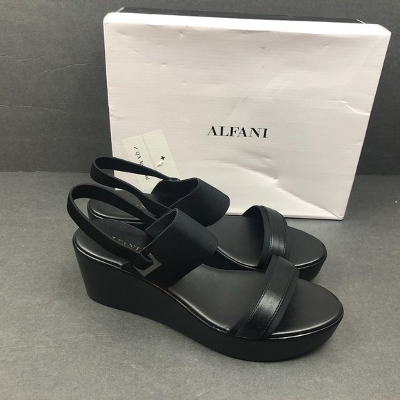 NWB  Alfani Women's Maybell Wedge Sandal - Picture 2 of 5